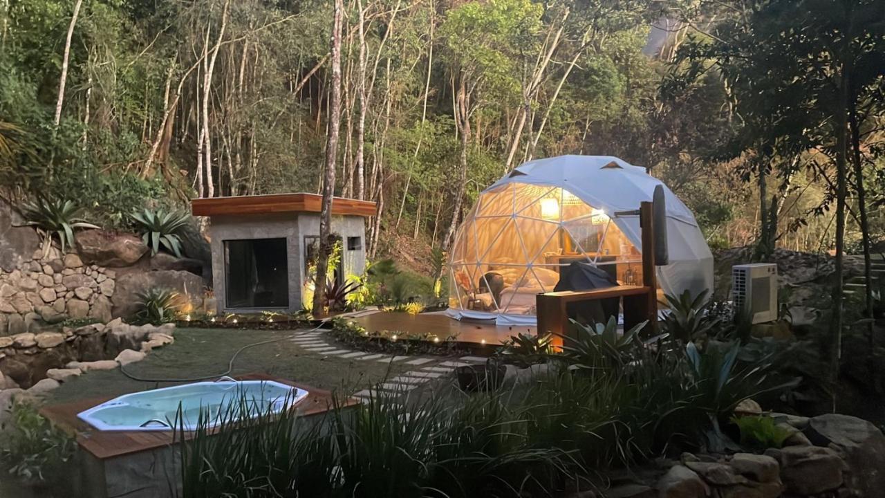 Villa Blue Bear Cabins Petrópolis Exterior foto